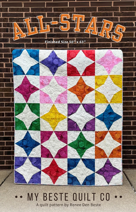 All-Stars Quilt Pattern by My Beste Quilt Co