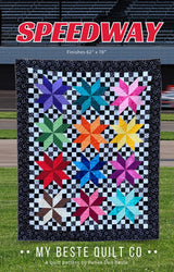 Speedway Quilt Pattern by My Beste Quilt Co
