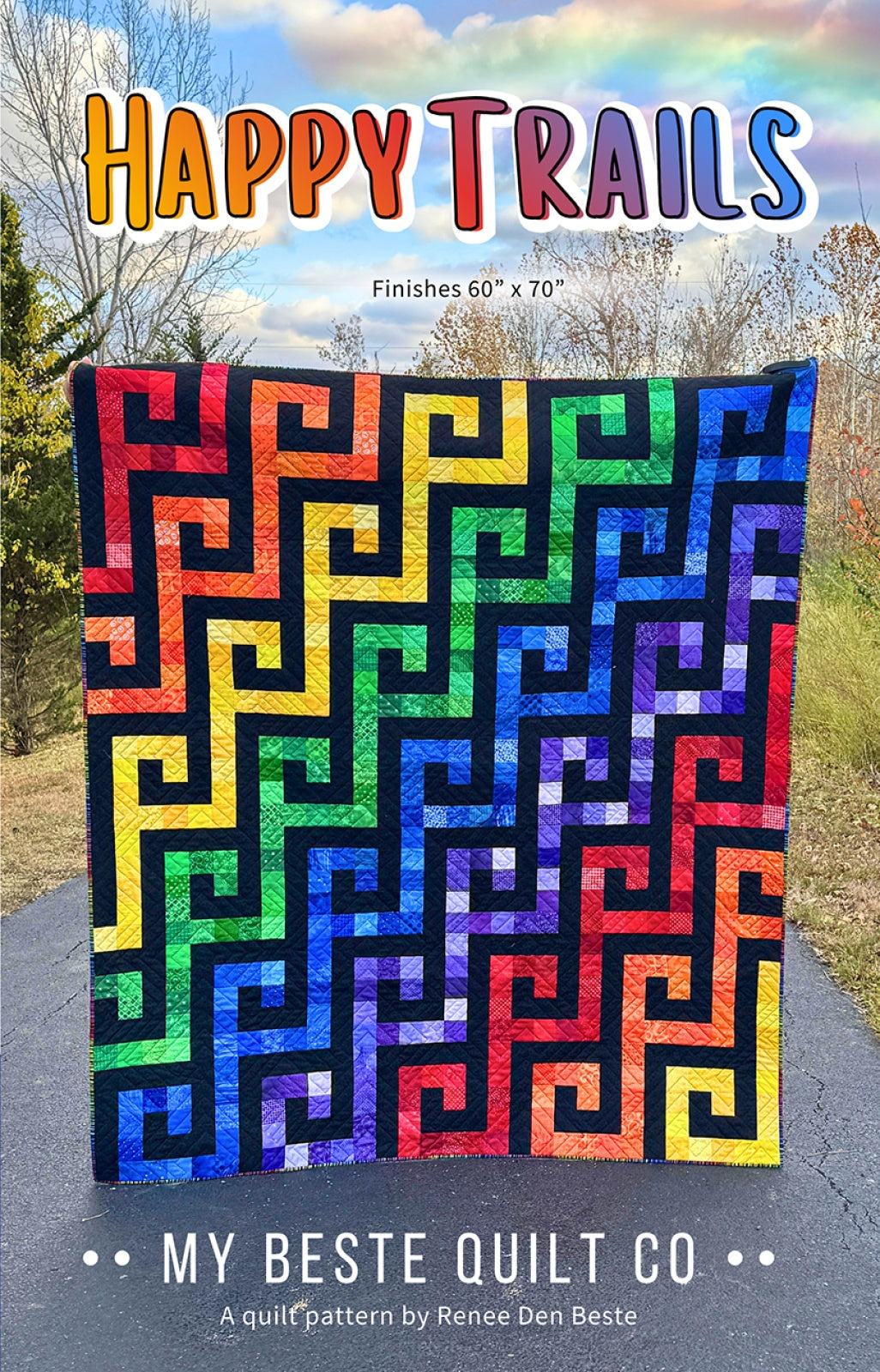 Happy Trails Quilt Pattern by My Beste Quilt Co