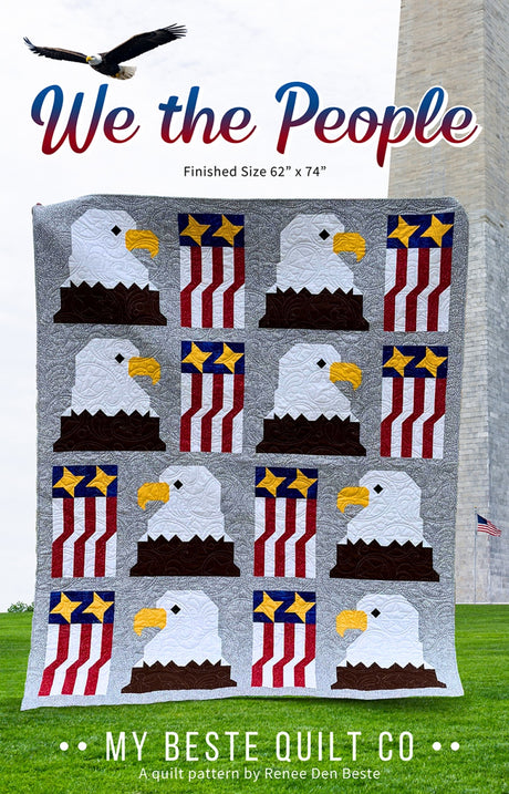We the People Quilt Pattern by My Beste Quilt Co