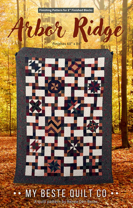 Arbor Ridge Quilt Pattern by My Beste Quilt Co