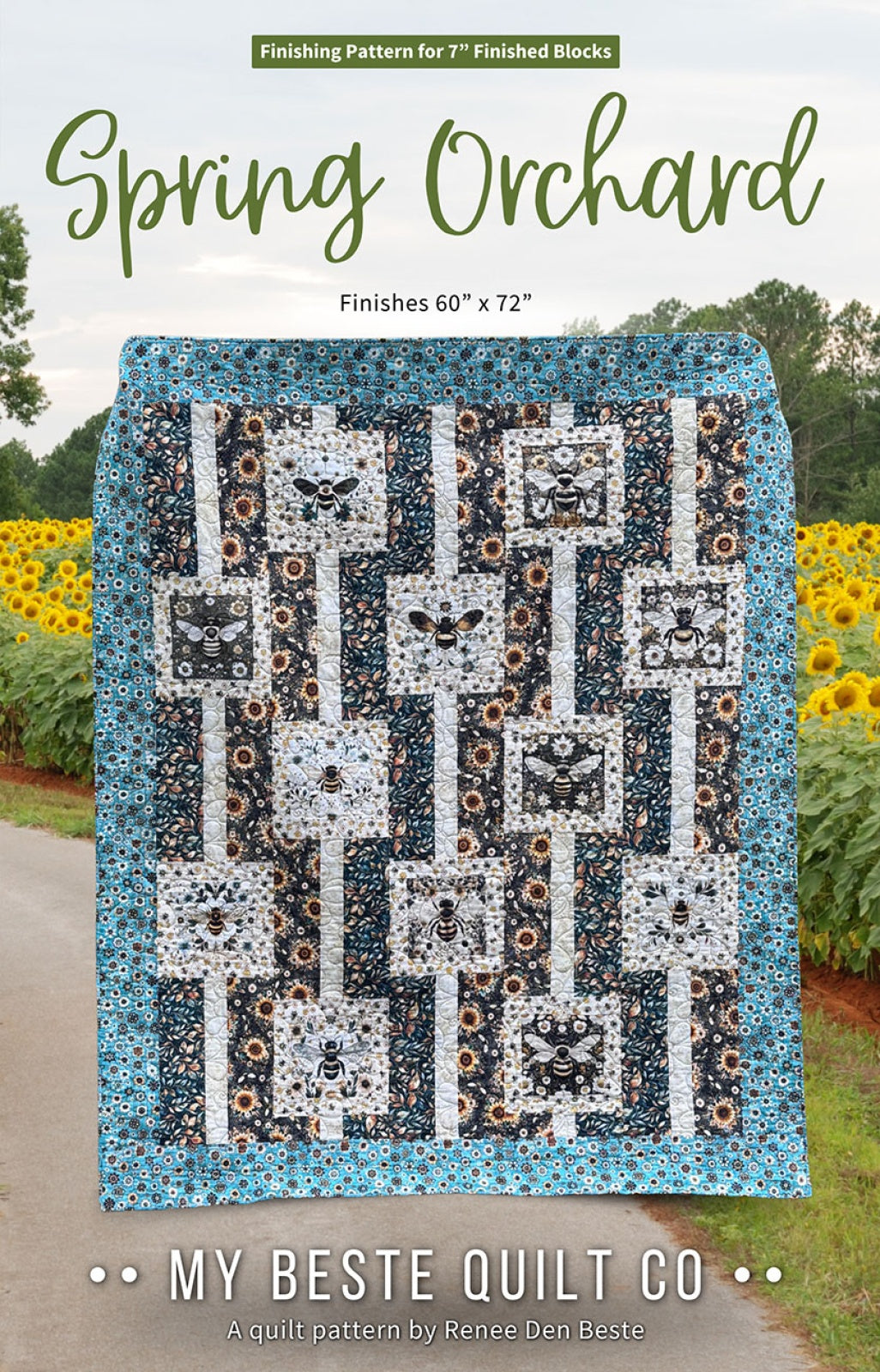 Spring Orchard Quilt Pattern by My Beste Quilt Co