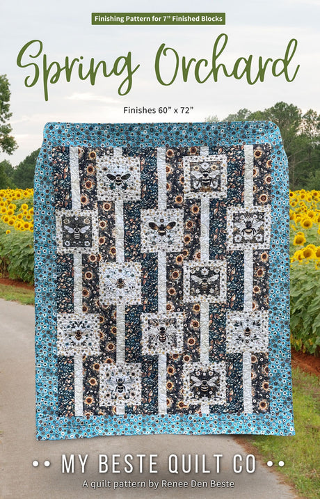 Spring Orchard Quilt Pattern by My Beste Quilt Co