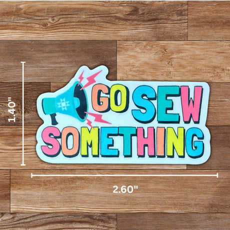 Back of the Go Sew Something 4pk by My Beste Quilt Co