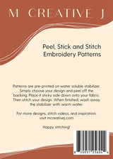 Back of the Cacti Stick & Stitch by MCreativeJ