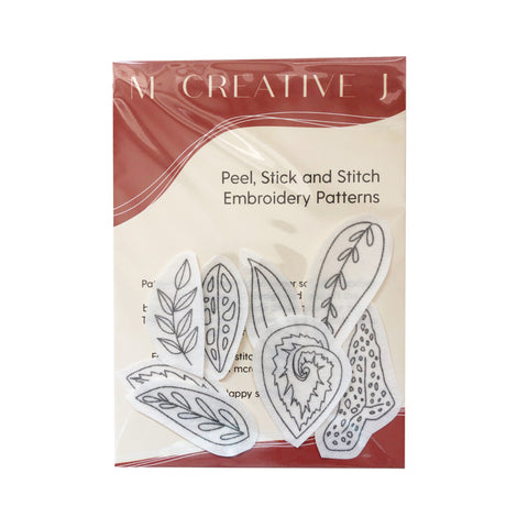 Tropical Leaves Stick & Stitch by MCreativeJ