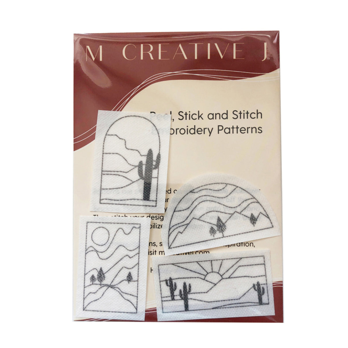 Landscapes Stick & Stitch by MCreativeJ