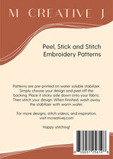 Back of the Landscapes Stick & Stitch by MCreativeJ