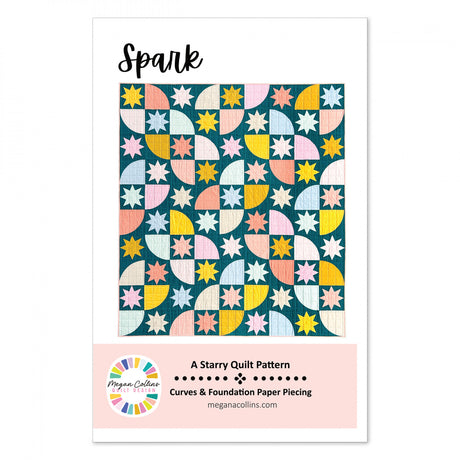 Spark Quilt Patter by Megan Collins Quilt Design