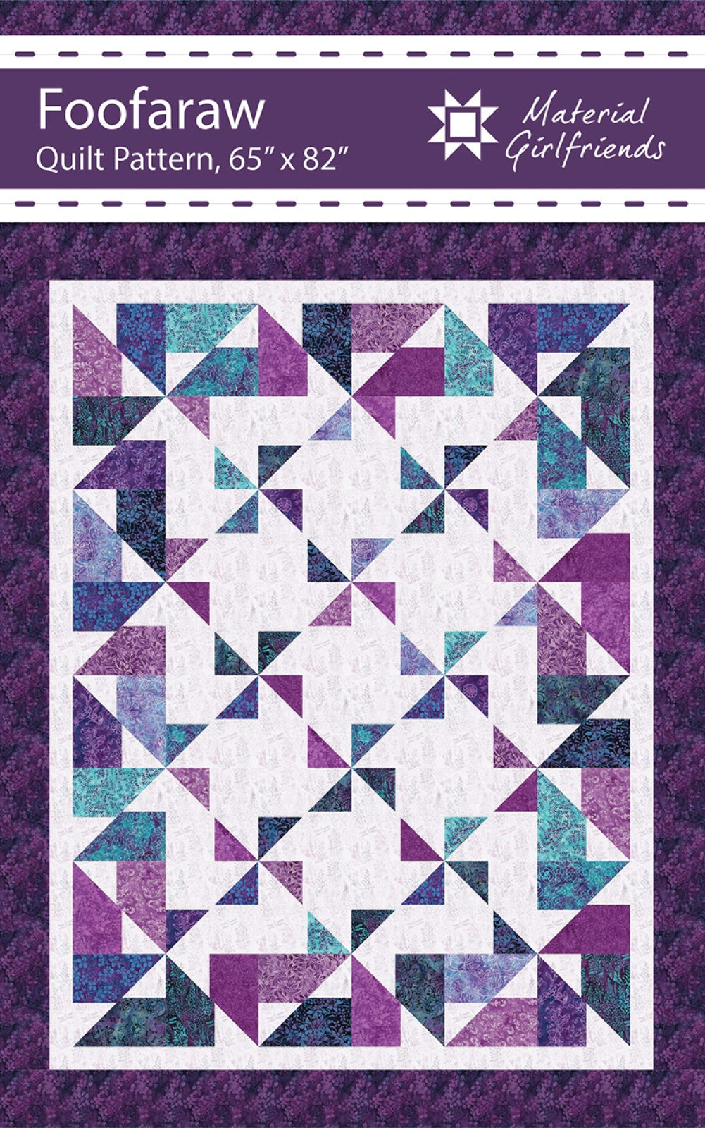 Foofaraw Quilt Pattern by Material Girlfriends
