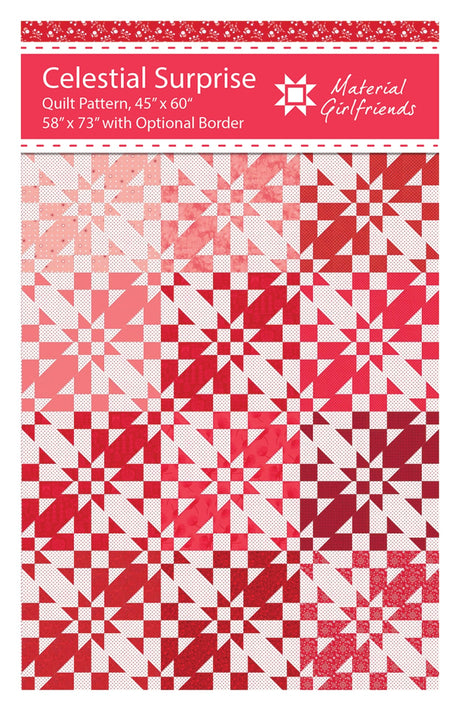 Celestial Surprise Quilt Pattern by Material Girlfriends