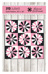 3yd Juliett Quilt Pattern by Material Girlfriends