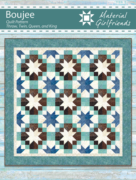 Boujee Quilt Pattern Quilt Pattern by Material Girlfriends