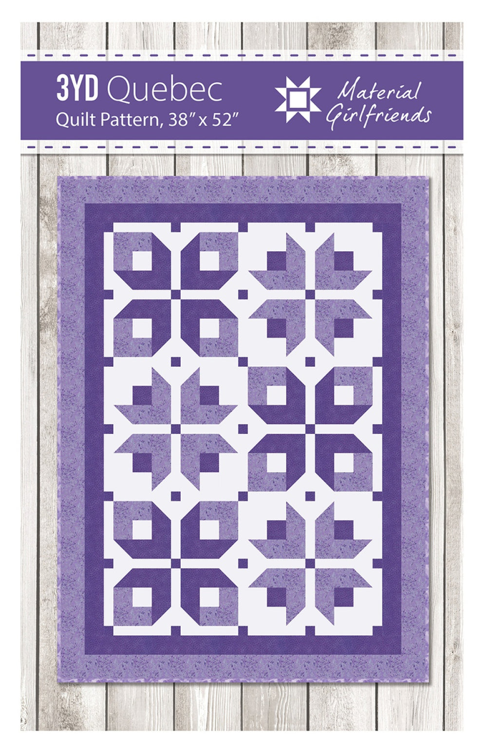 Quebec Patterns 3yd Quebec Quilt Pattern – Quilting Books Patterns and Notions
