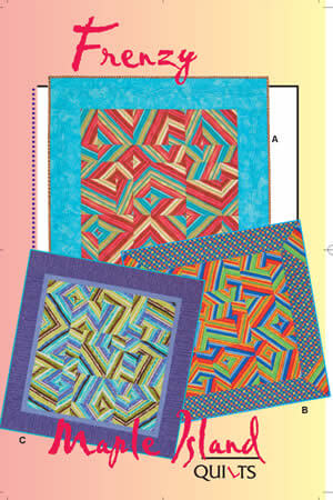 Frenzy Quilt Pattern by Maple Island Quilts