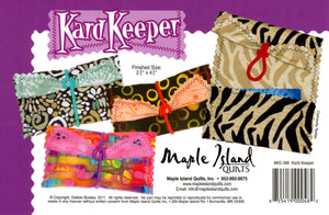 Kard Keeper Pattern by Maple Island Quilts