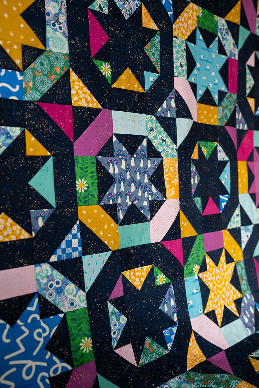 Stardrops Quilt Pattern by Modernly Morgan