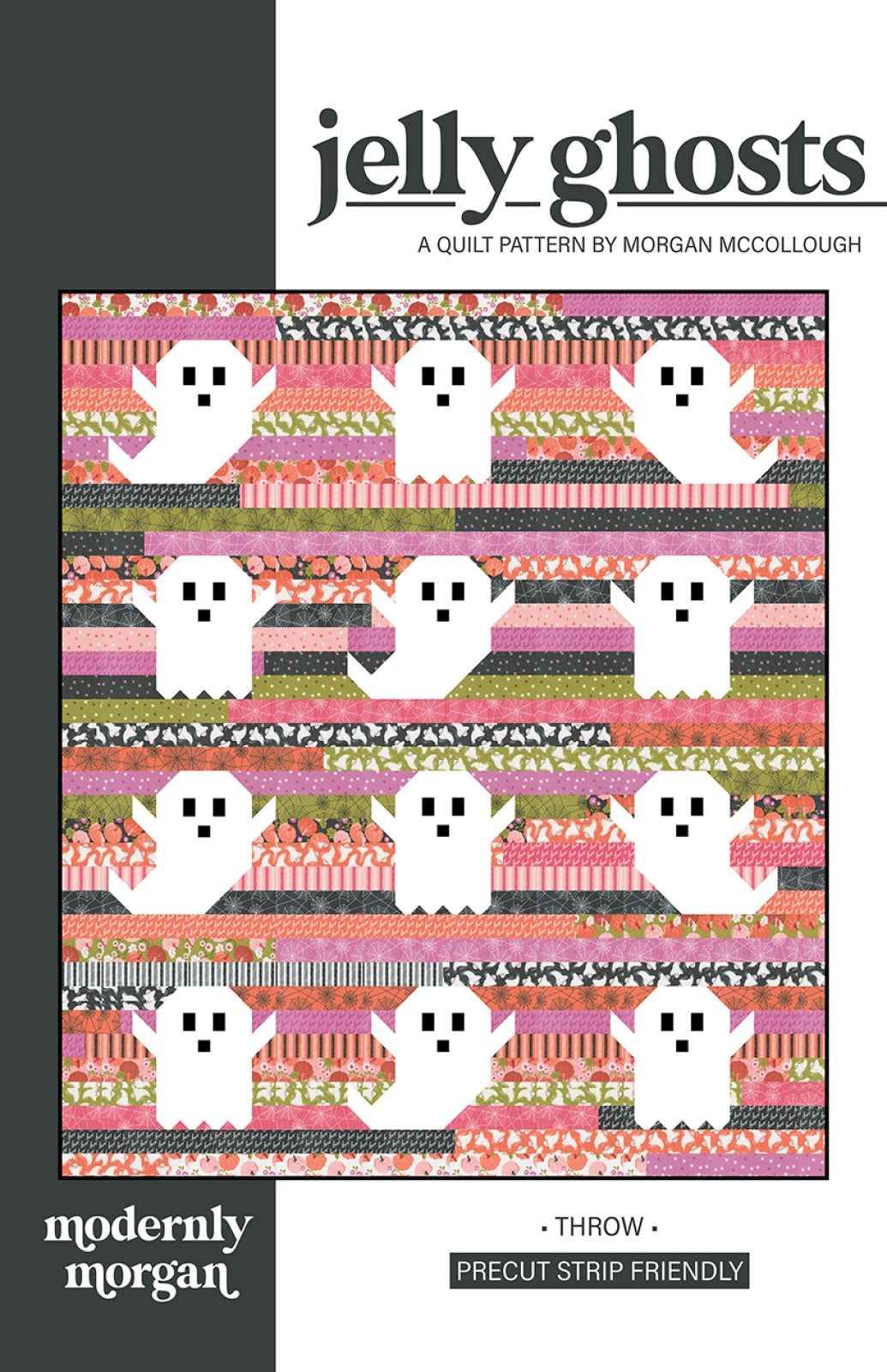 Jelly Ghosts Quilt Pattern by Modernly Morgan