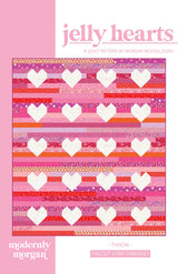 Jelly Hearts Quilt Pattern by Modernly Morgan