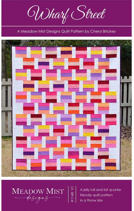 Wharf Street Quilt Pattern by Meadow Mist Designs