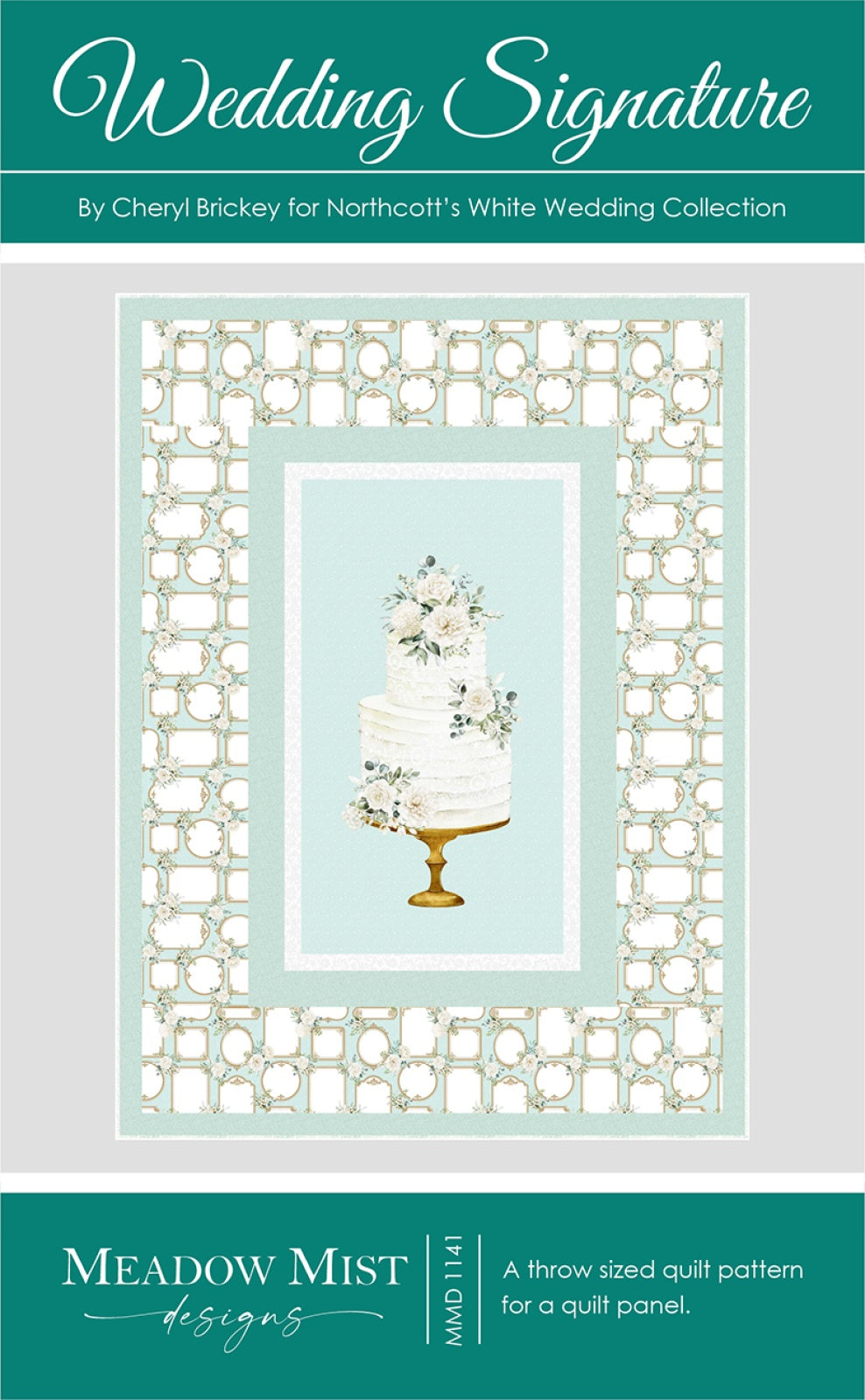 Wedding Signature Quilt Pattern by Meadow Mist Designs