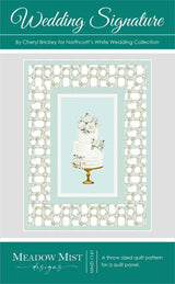 Wedding Signature Quilt Pattern by Meadow Mist Designs