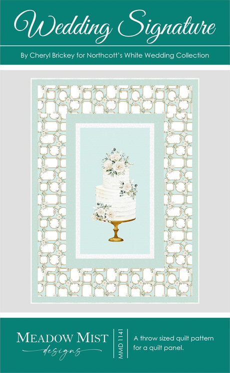 Wedding Signature Quilt Pattern by Meadow Mist Designs
