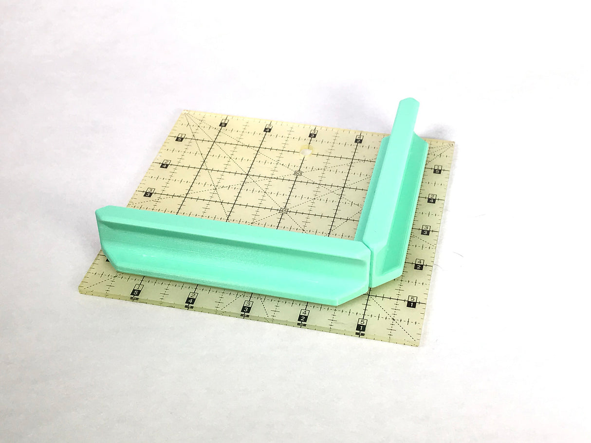 Magnetic Ruler Handle 5in Mint by Purple Hobbies LLC