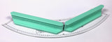 Magnetic Ruler Handle 5in Mint by Purple Hobbies LLC