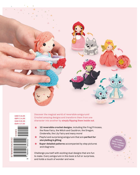 Back of the Reversible Amigurumi by Meteoor Books