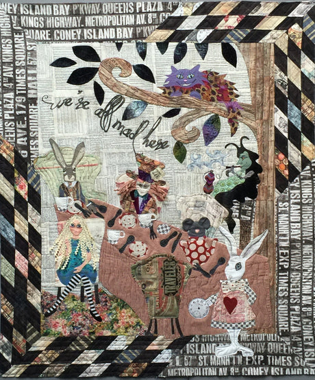 Mad Hatter's Tea Party Quilt Pattern