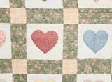 Back of the Made With Love Downloadable Pattern by Lavenderfield Quilt Design