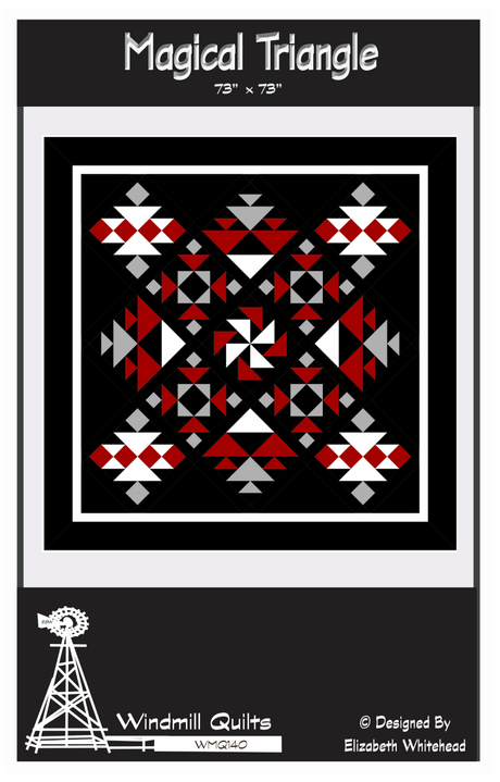 Magical Triangle Downloadable Pattern by Windmill Quilts