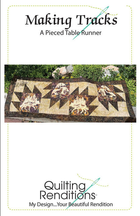 Making Tracks Downloadable Pattern by Quilting Renditions