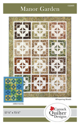 Manor Garden Quilt Pattern by Canuck Quilter Designs