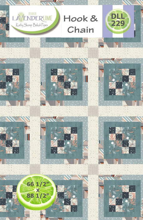 Hook & Chain Downloadable Pattern by Lavender Lime Quilting