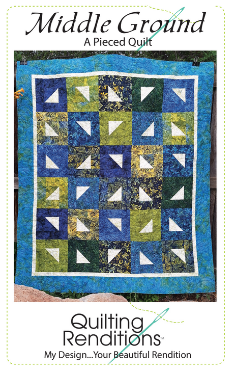 Middle Ground Downloadable Pattern by Quilting Renditions