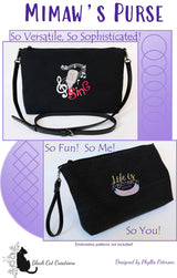 Mimaw's Purse Downloadable Pattern by Black Cat Creations