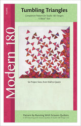 Tumbling Triangles Quilt Pattern by Studio 180 Designs