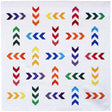 Mod Arrows Quilt Pattern by Flying Parrot Quilts