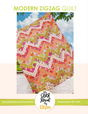 Modern Zigzag Quilt Pattern by Cloth Parcel
