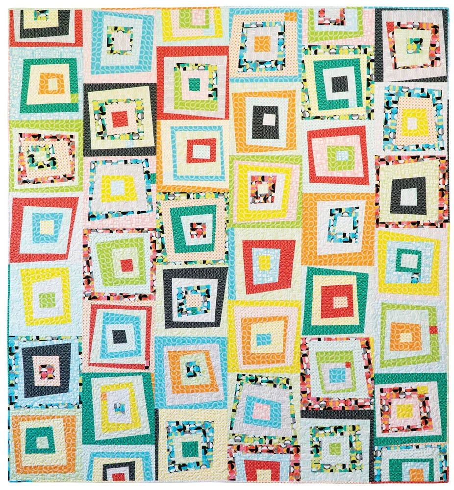 Modern Logs Downloadable Pattern by Christa Quilts