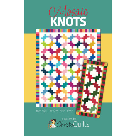 Mosaic Knots Downloadable Pattern by Christa Quilts