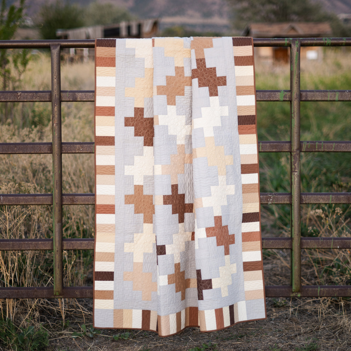 Mosaic Knots Downloadable Pattern by Christa Quilts