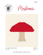 Mushroom Quilt Block Downloadable Pattern by Penny Spool Quilts Pattern