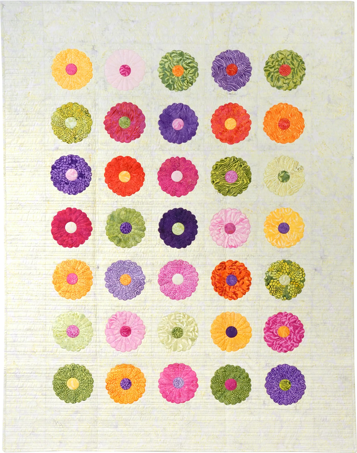 My Blooms Quilt Pattern by Barbara Persing