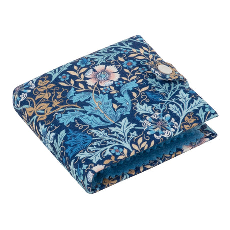 Needle Case & Scissors Blue Floral by Hobby Gift USA