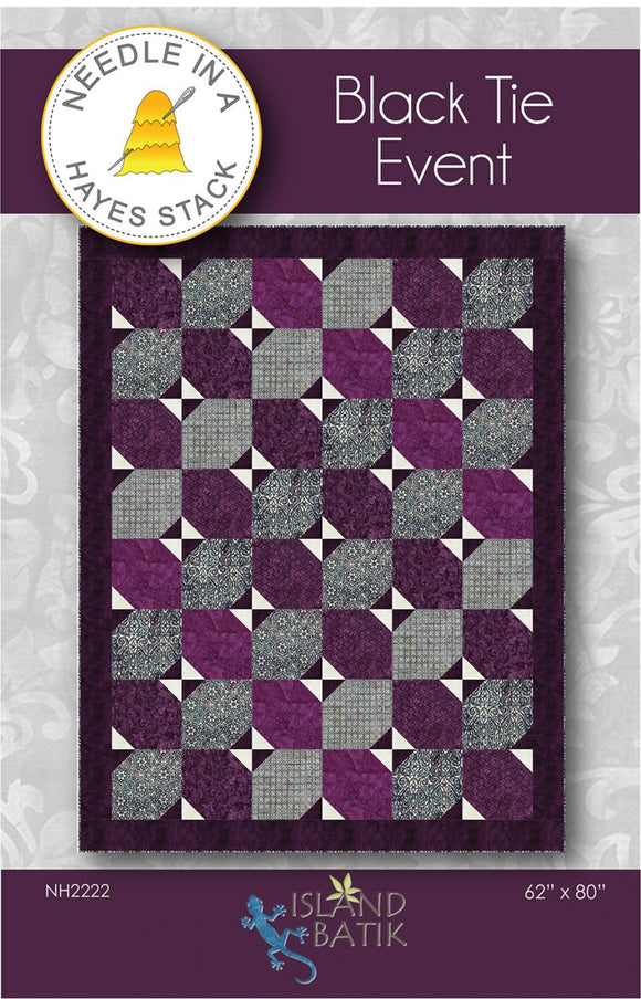 Black Tie Event Quilt Pattern by Needle In A Hayes Stack