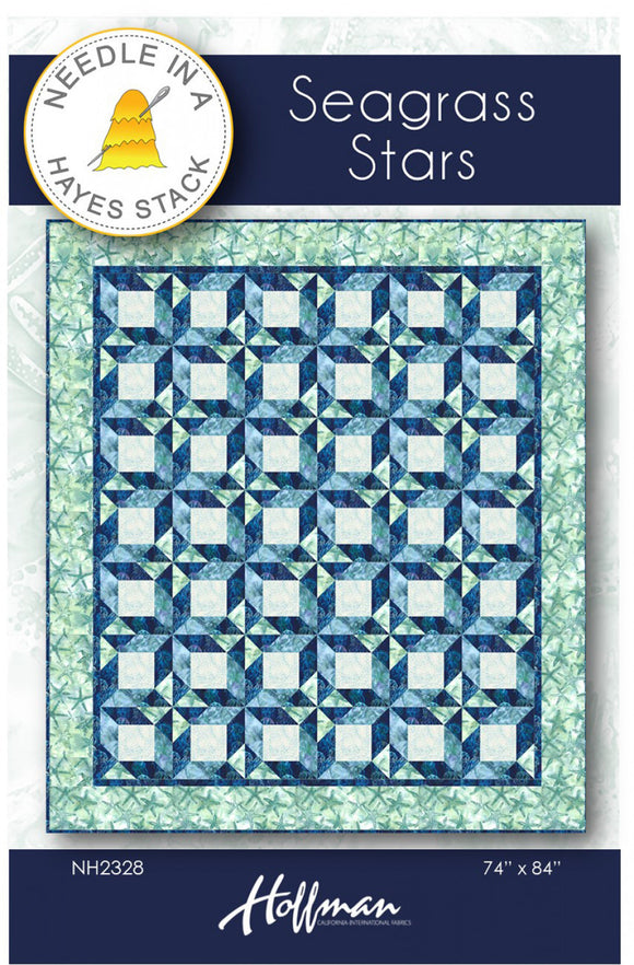Seagrass Stars Quilt Pattern by Needle In A Hayes Stack
