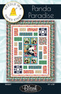 Panda Paradise Quilt Pattern by Needle In A  Hayes Stack